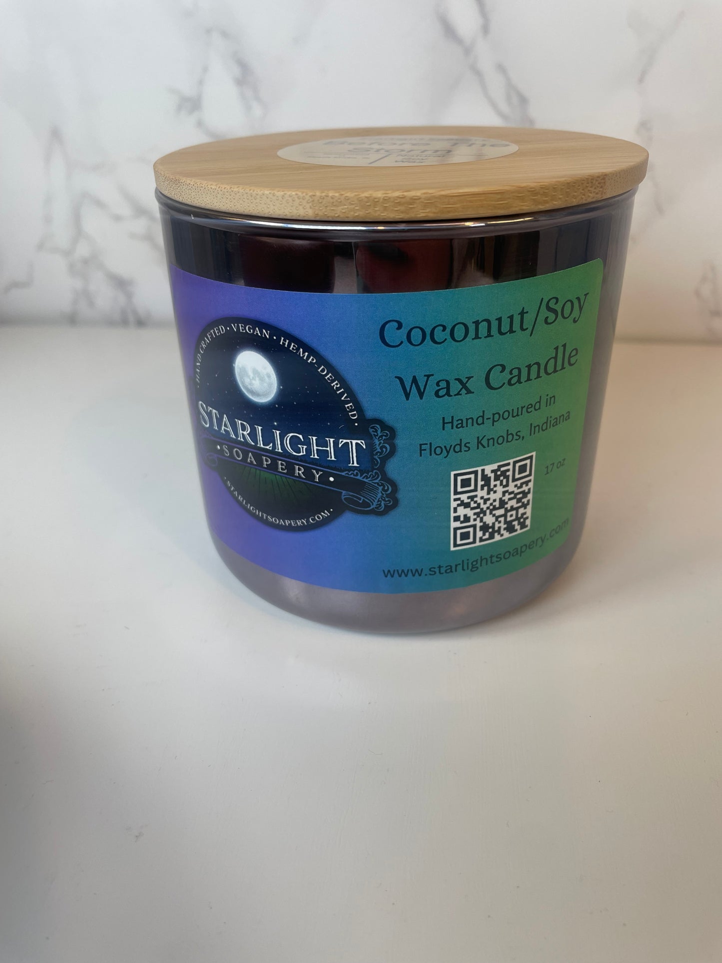 Before The Storm Large Soy Candle - Starlight Soapery