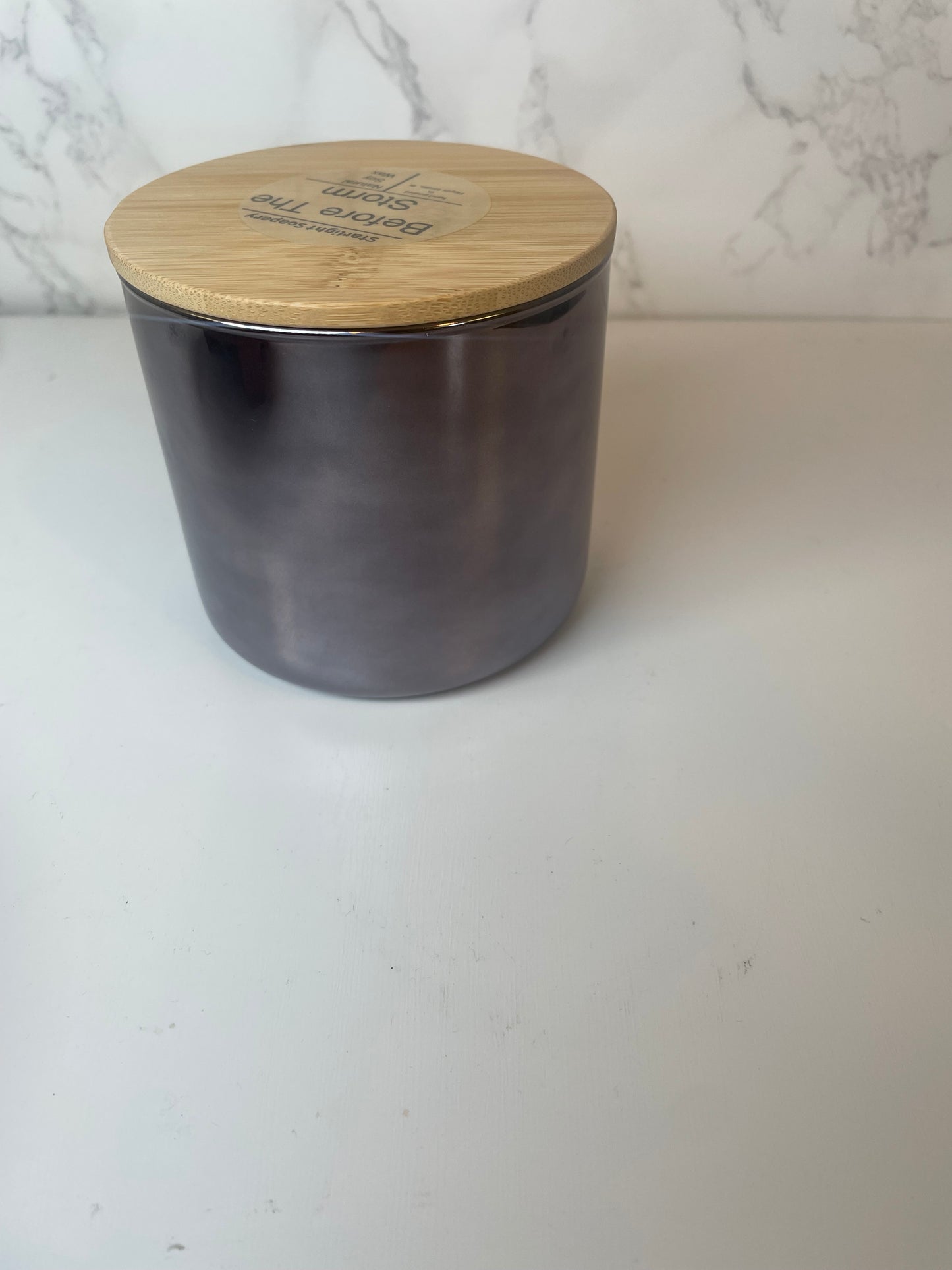 Before The Storm Large Soy Candle - Starlight Soapery