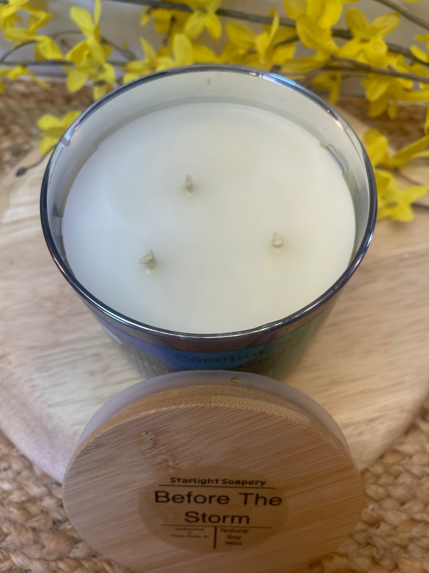 Before The Storm Large Soy Candle - Starlight Soapery