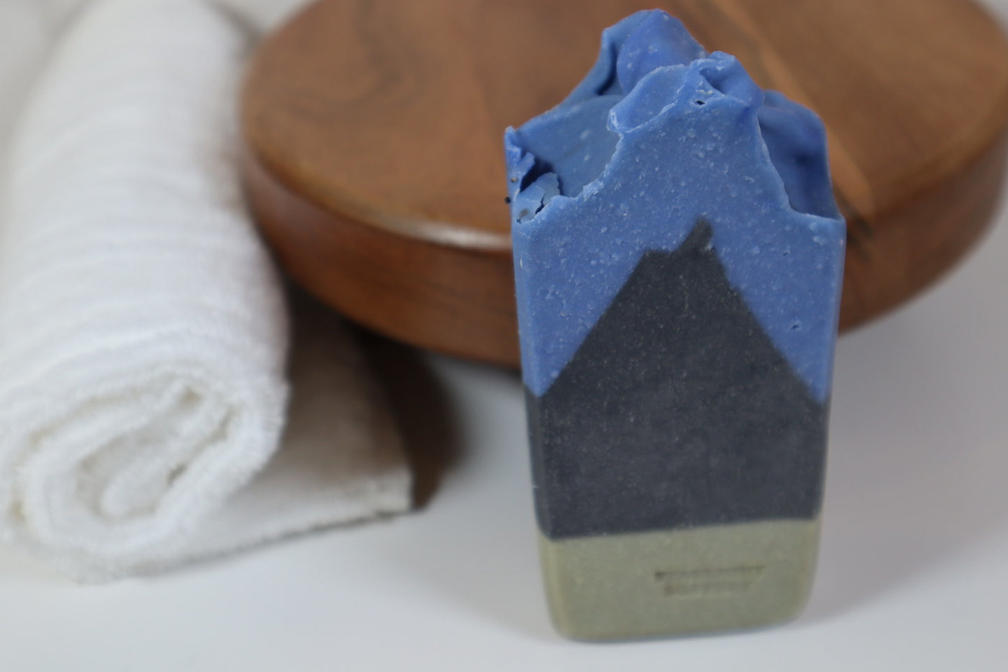 Mountain Man Soap, skincare for him, charcoal soap, cold process soap, manly soap - Starlight Soapery