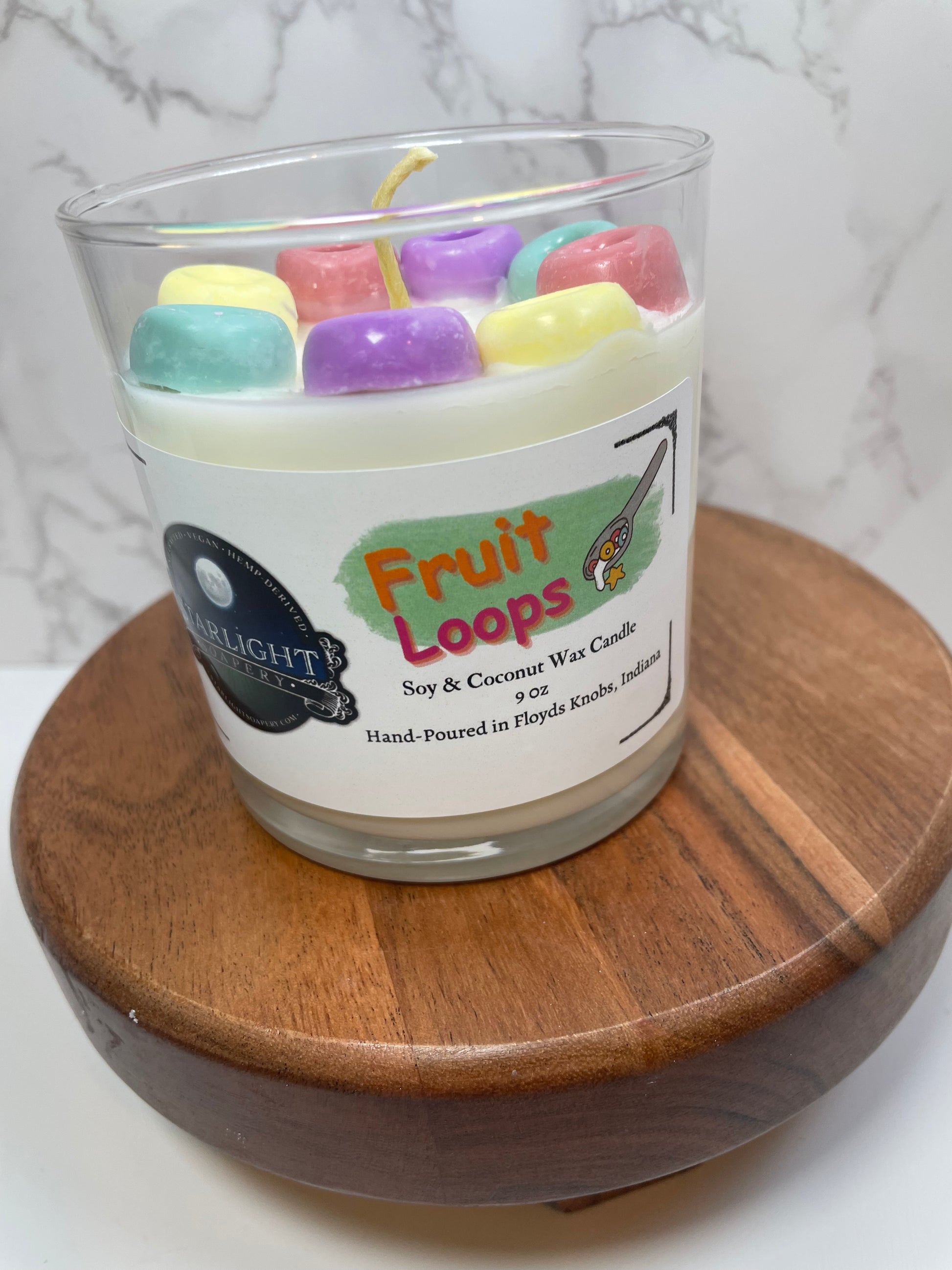 Fruit Loops Soy Candle - Starlight Soapery 