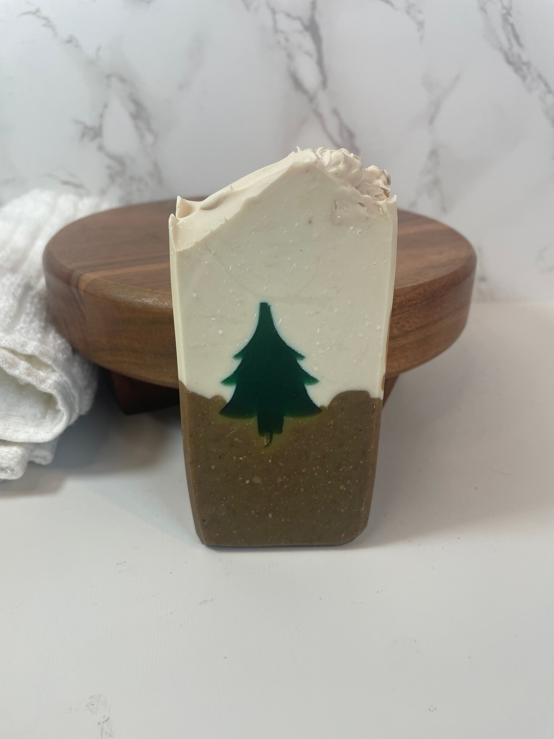 Christmas Day Soap, Christmas Soap, best vegan skin care, vegan skin care - Starlight Soapery 